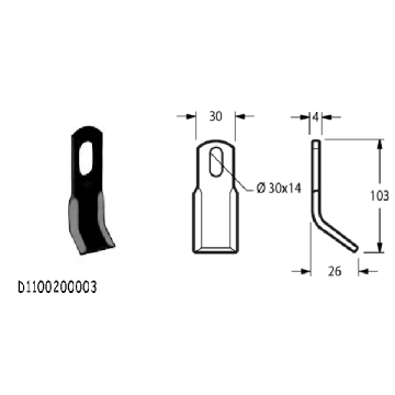 COLTELLO Y PERUZZO 30X4 57100