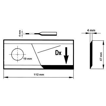 LAMA DX 112x47x4 f-19 FELLA...