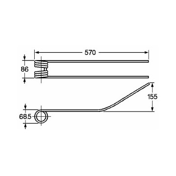 DENTE GIR CLAAS/BAUTZ N.1...