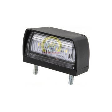 LUCE TARGA A LED 12/24V